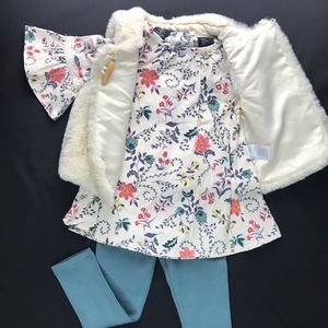 Three Piece Cynthia Rowley Set - Girls